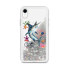 Load image into Gallery viewer, Marlin Reel Mermaid Liquid Glitter Phone Case