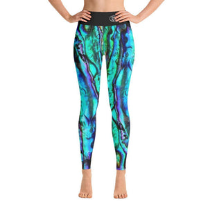 Abalone Yoga Leggings - Island Mermaid Tribe