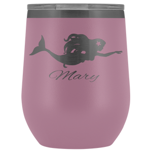 Custom Tumbler - Mary - Island Mermaid Tribe