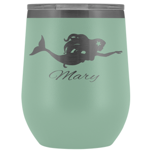 Custom Tumbler - Mary - Island Mermaid Tribe