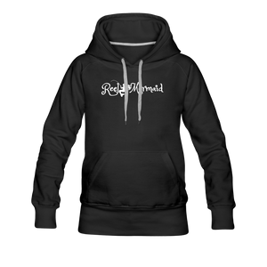Reel Mermaid Fishing Team Women’s Premium Hoodie - black