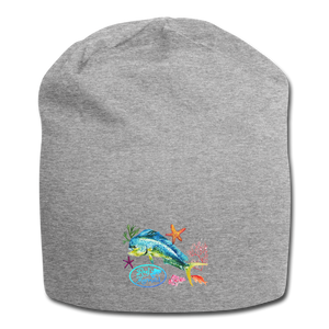 Reel Mermaid Mahi Jersey Beanie - heather gray