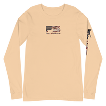 Load image into Gallery viewer, Patriotic Fin Stalkers Unisex Long Sleeve Tee