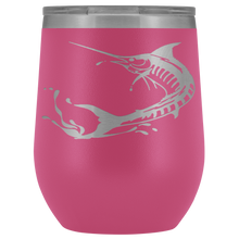 Load image into Gallery viewer, Marlin Laser Engraved Wine Tumbler