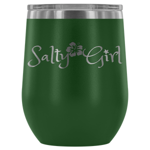 Salty Girl Stainless Steel Wine Tumbler (12 Color Options)